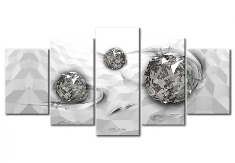Canvas Print  Immersed Silver