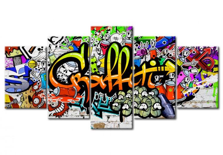 Canvas Print Artistic Graffiti