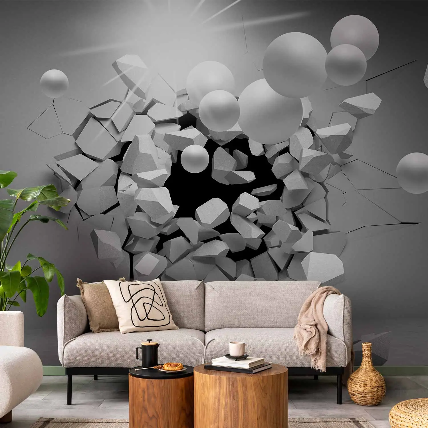optical illusion wallpaper uk
