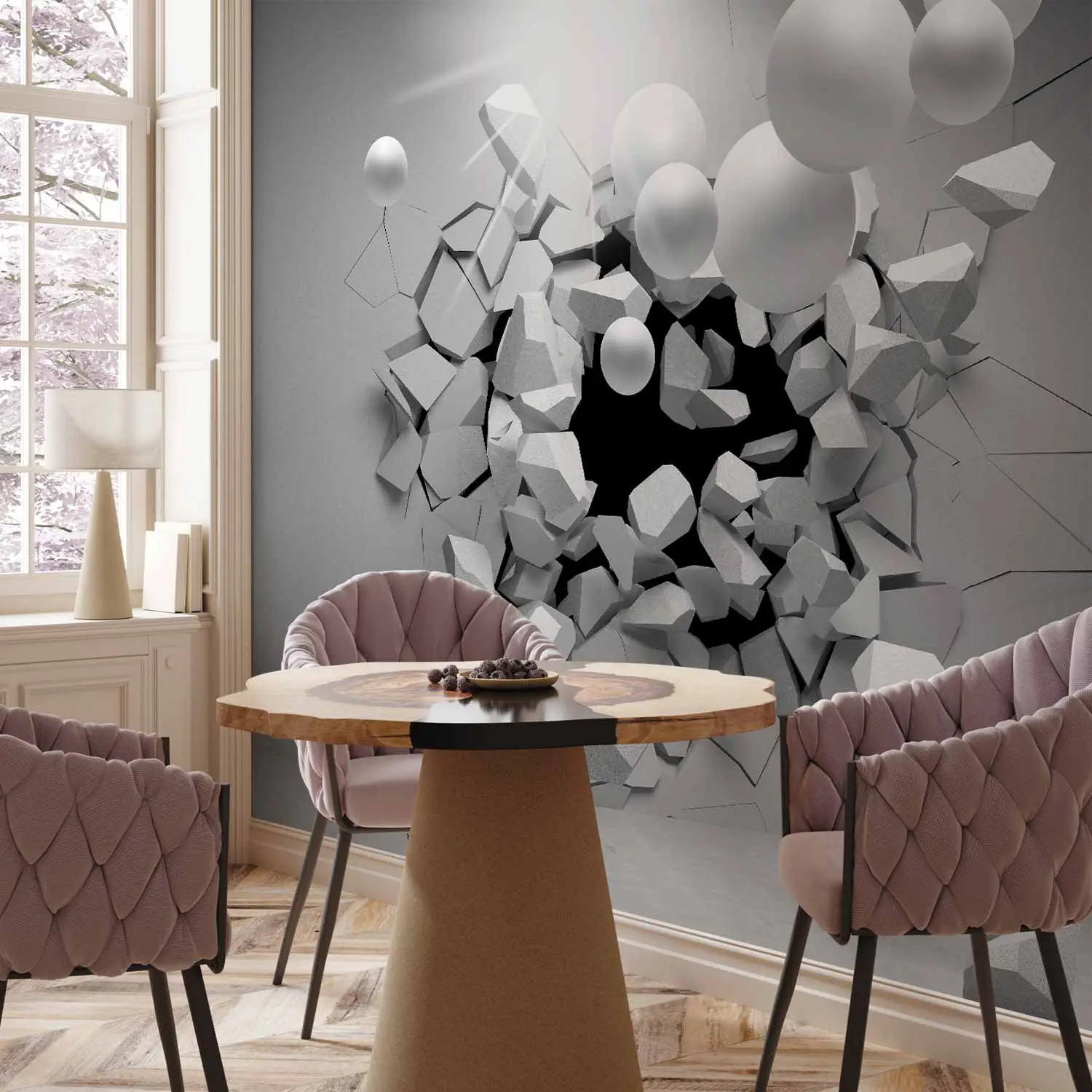 optical illusion wallpaper uk