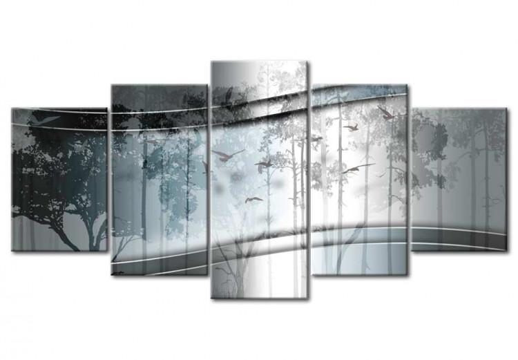 Canvas Print Forest Mists