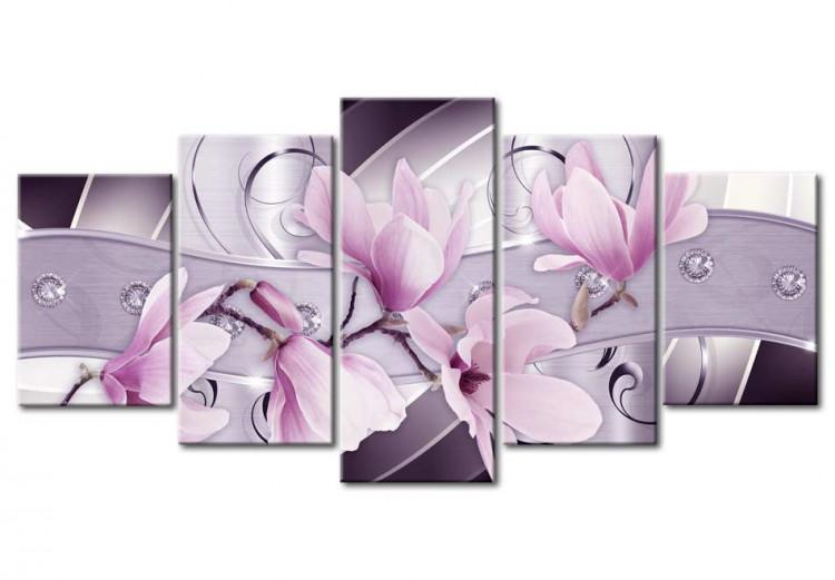 Canvas Print Purple Magnolia