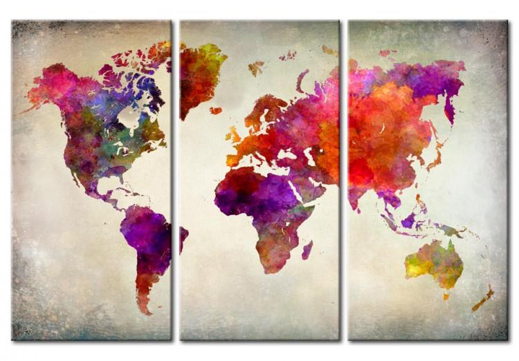 Canvas Print World - Mosaic of Colours