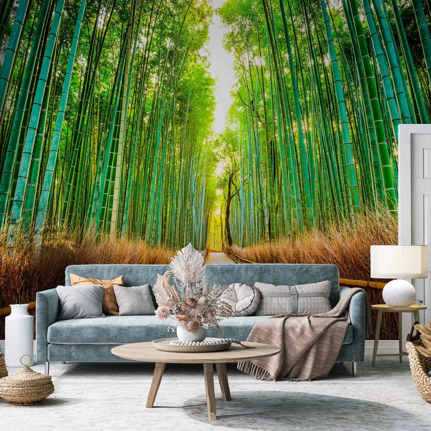 bamboo print wallpaper uk