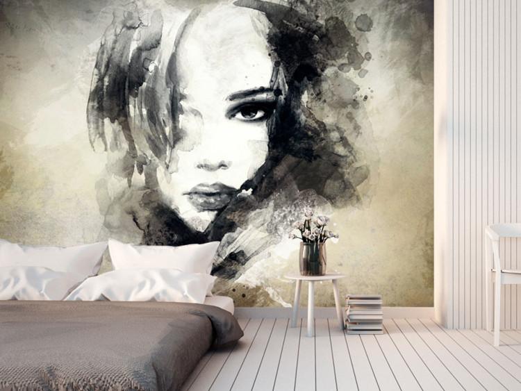 Wall Mural  Mysterious Girl