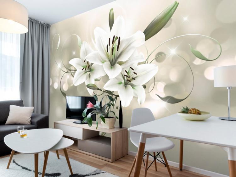 Wall Mural Lily - Flower of Masters