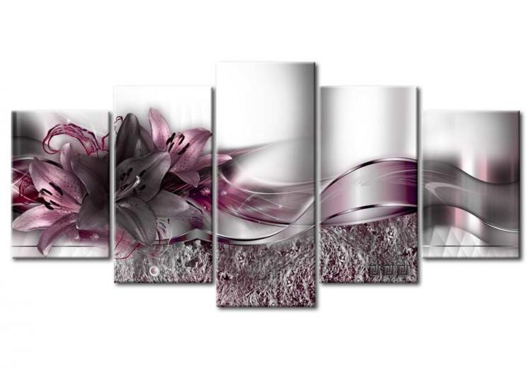 Canvas Print Purple Sash