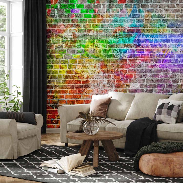 Wall Mural Rainbow Wall