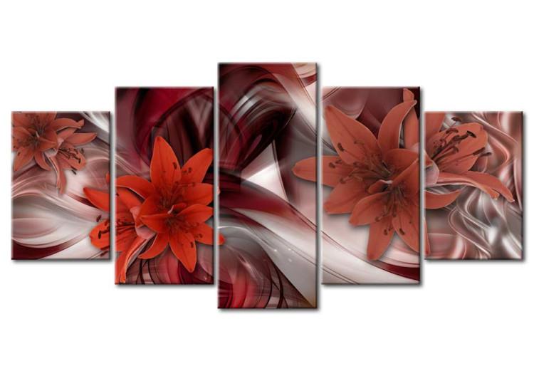 Canvas Print Essence of Red