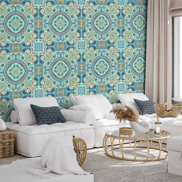Wallpaper Blue mosaic