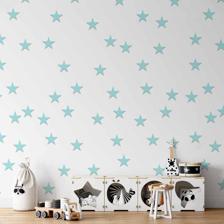 Wallpaper Stars - Aquamarine
