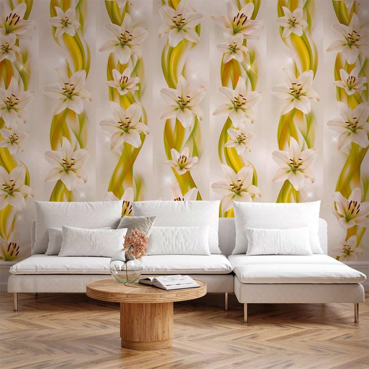 Wallpaper Lilies avant-garde