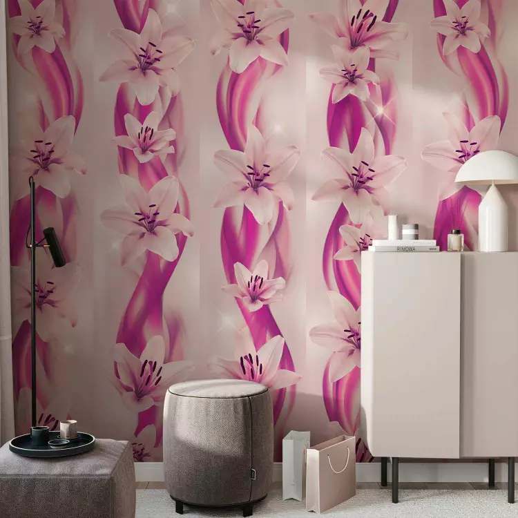 Wallpaper Lilac Stream