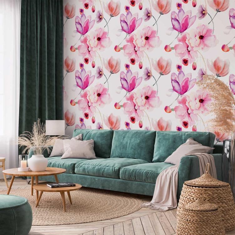Wallpaper Watercolour Flowers