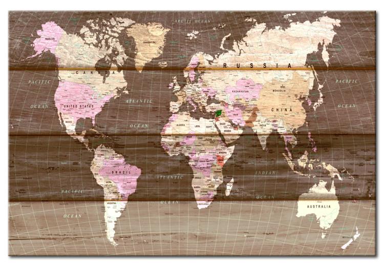 Canvas Print The Wooden World