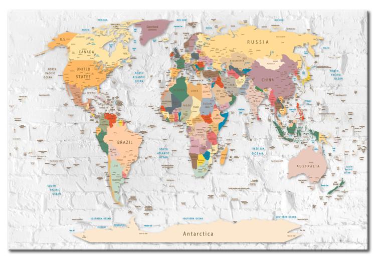 Canvas Print Walls of the World
