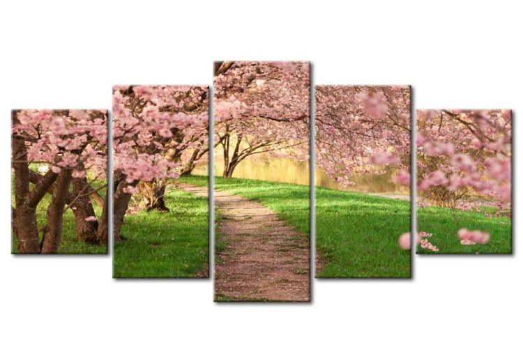 Canvas Print The Path of Love