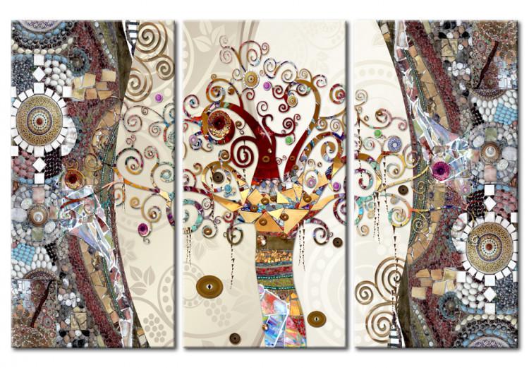 Canvas Print Mosaic Tree 