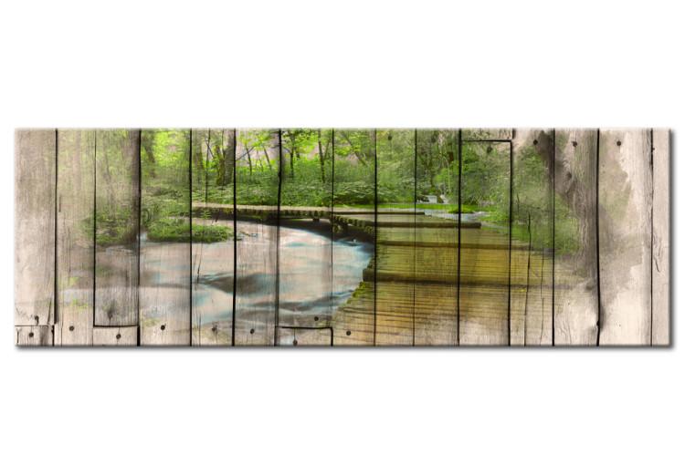 Canvas Print  The River of Memories