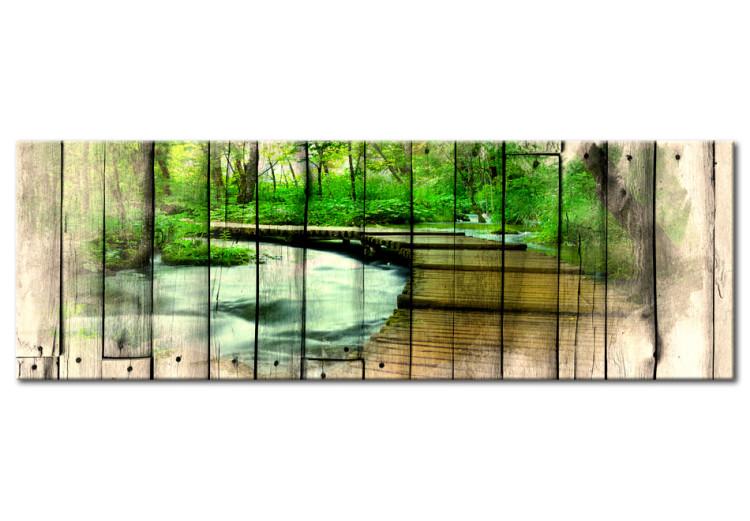 Canvas Print Forestry Memories 