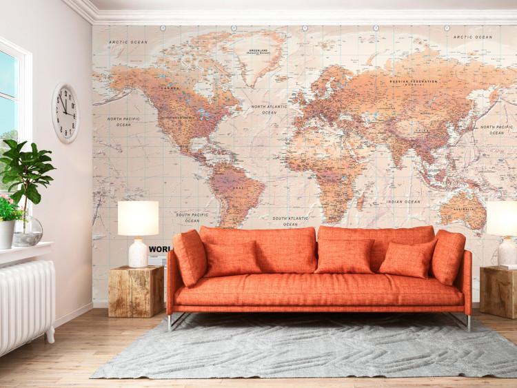 Wall Mural Orange World