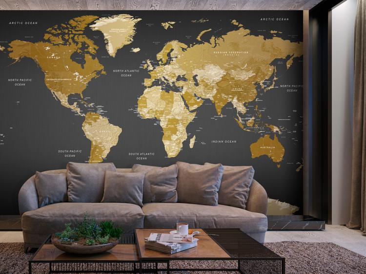 Wall Mural World Map: Modern Geography