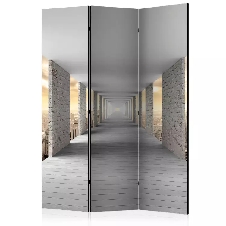 Room Divider Sky Corridor - New York architecture beyond brick walls