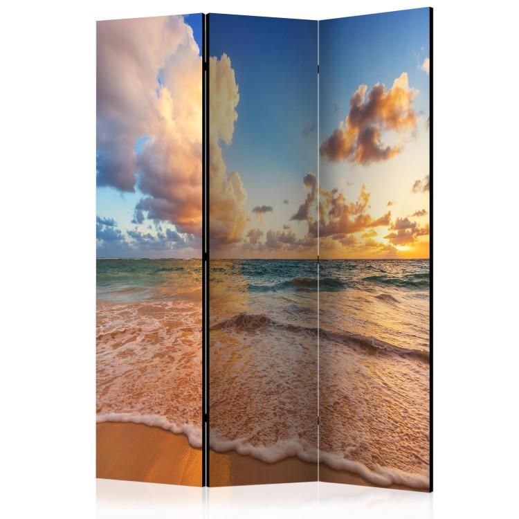 Room Divider Morning by the Sea - sunrise landscape against the backdrop of the sea and waves