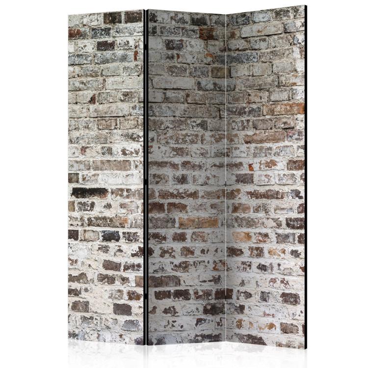 Room Divider Old Walls - brick texture wall with a touch of urban architecture