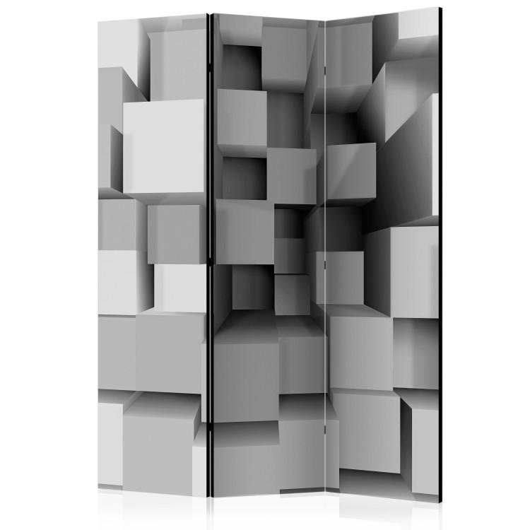 Room Divider Geometric Puzzles - abstract geometric shapes in a 3D illusion