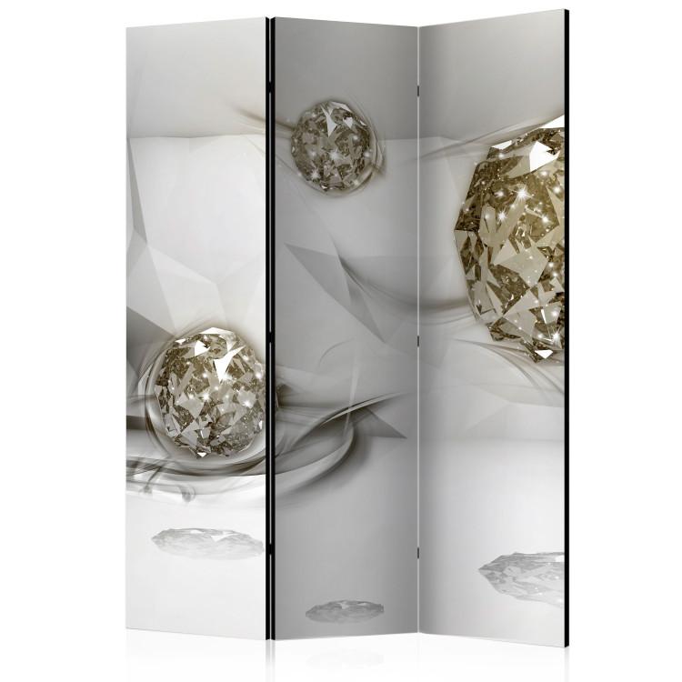 Room Divider Abstract Diamonds - diamond-shaped geometric figures