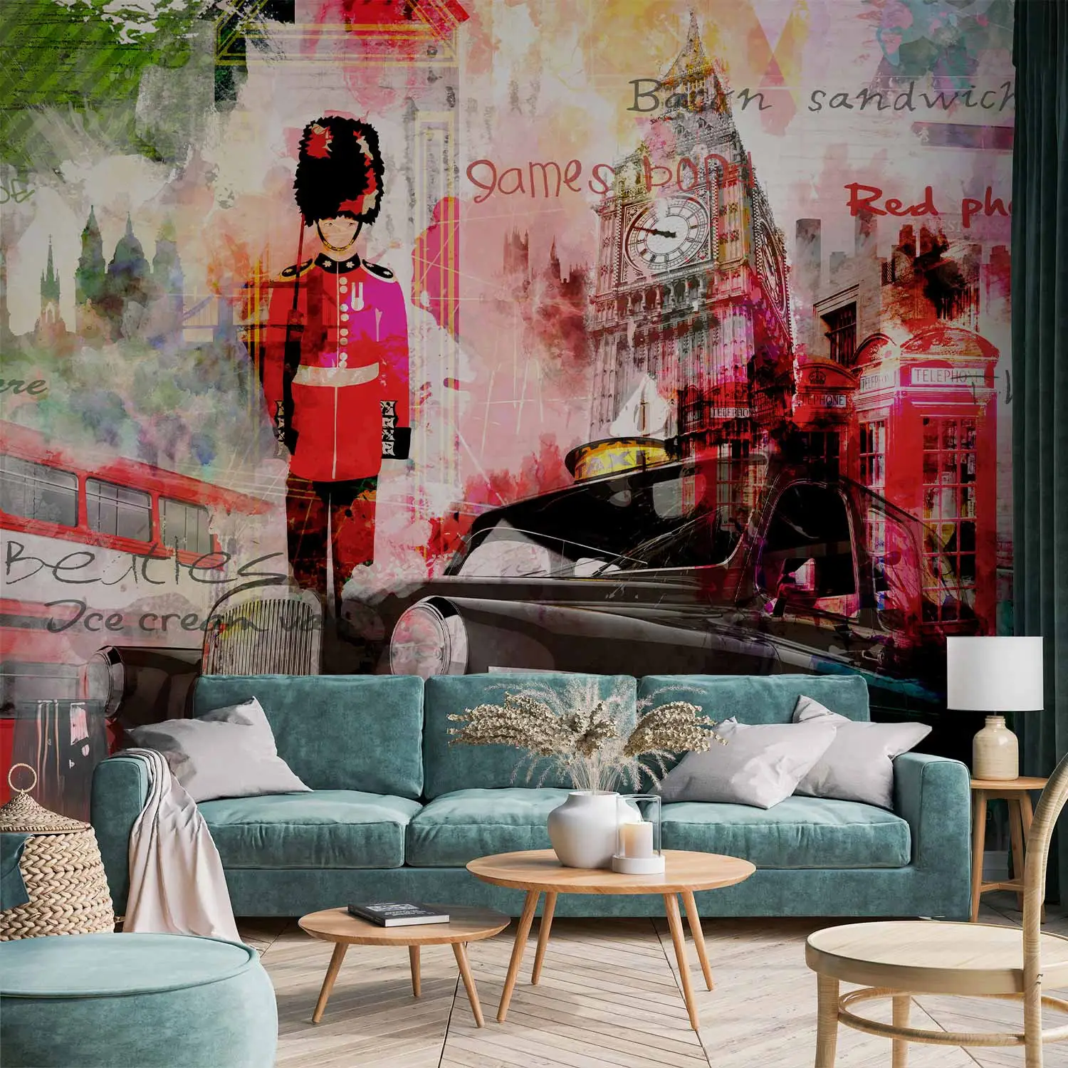 colourful wallpaper uk