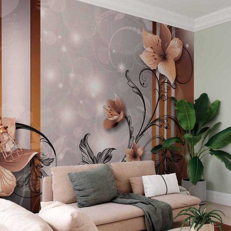 Wall Mural Dried buds