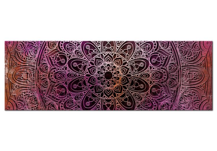 Canvas Print Mandala: Amethyst Energy