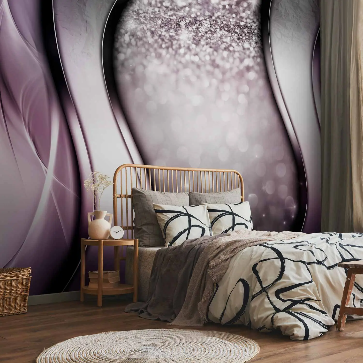 Purple And Silver Wallpaper Designs