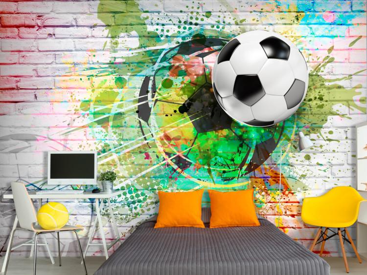 Wall Mural Colourful Sport