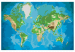 Paint by Number Kit World Map (Blue & Green) 107500 additionalThumb 7