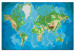 Paint by Number Kit World Map (Blue & Green) 107500 additionalThumb 6