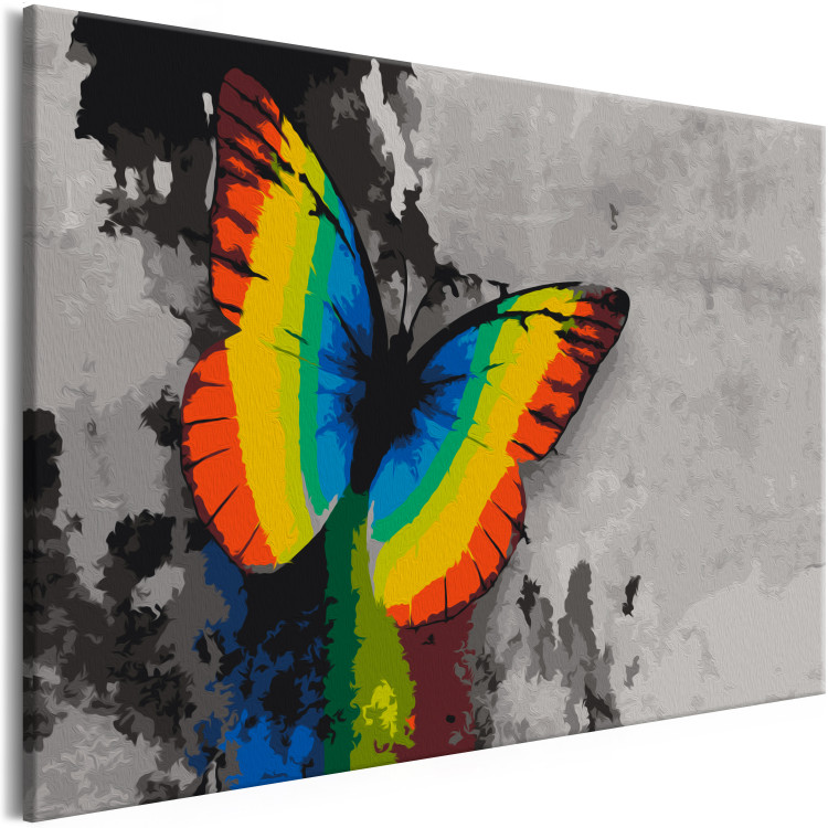 Paint by Number Kit Colourful Butterfly 108000 additionalImage 5