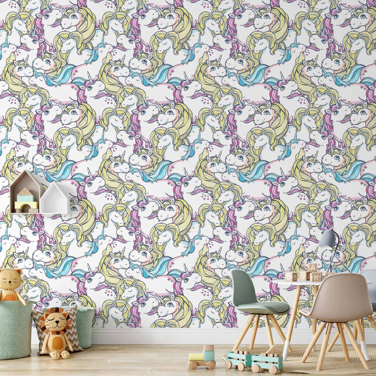 Modern Wallpaper Herd of Unicorns 108300 additionalImage 8