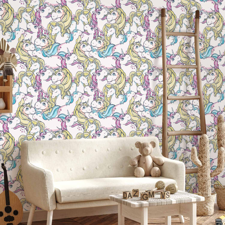 Modern Wallpaper Herd of Unicorns 108300 additionalImage 10