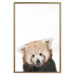 Wall Poster Young Panda - composition for children with a cheerful animal on a white background 114400 additionalThumb 20