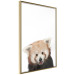 Wall Poster Young Panda - composition for children with a cheerful animal on a white background 114400 additionalThumb 14