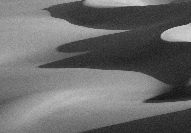 Poster Endless Sahara - black and white landscape amidst dunes and desert sands 116500 additionalImage 10