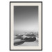 Poster Endless Sahara - black and white landscape amidst dunes and desert sands 116500 additionalThumb 18