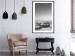 Poster Endless Sahara - black and white landscape amidst dunes and desert sands 116500 additionalThumb 4