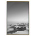 Poster Endless Sahara - black and white landscape amidst dunes and desert sands 116500 additionalThumb 20