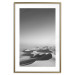 Poster Endless Sahara - black and white landscape amidst dunes and desert sands 116500 additionalThumb 14