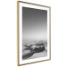 Poster Endless Sahara - black and white landscape amidst dunes and desert sands 116500 additionalThumb 8