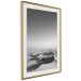 Poster Endless Sahara - black and white landscape amidst dunes and desert sands 116500 additionalThumb 2